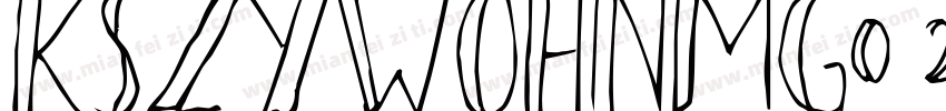 KSZYWOHNMG0 29 00字体转换